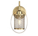Meridian - M90015NB - One Light Wall Sconce - Mscon - Natural Brass