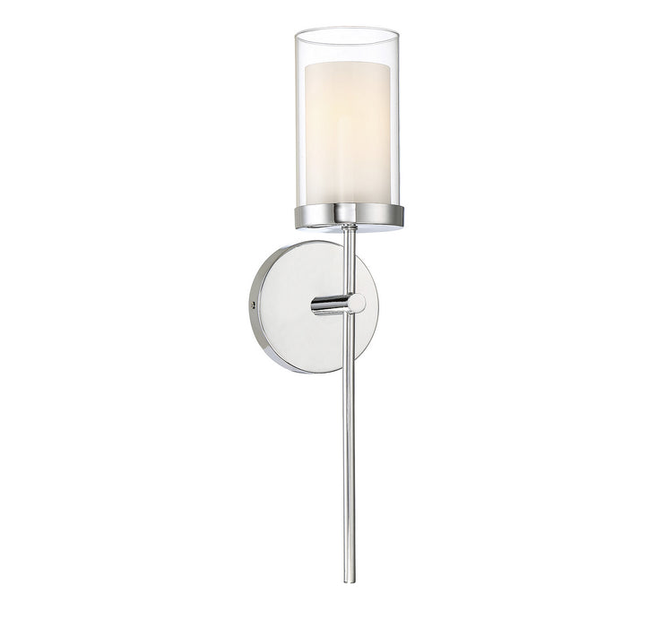 Meridian - M90016CH - One Light Wall Sconce - Mscon - Chrome
