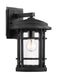 Designers Fountain - 22431-WP - One Light Wall Lantern - Barrister - Weathered Pewter