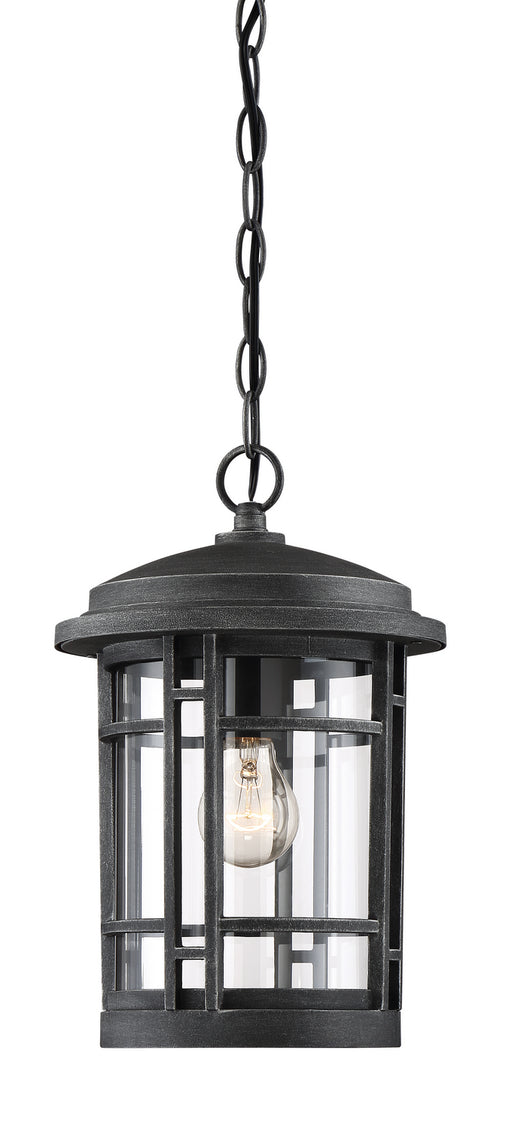 Designers Fountain - 22434-WP - One Light Wall Lantern - Barrister - Weathered Pewter