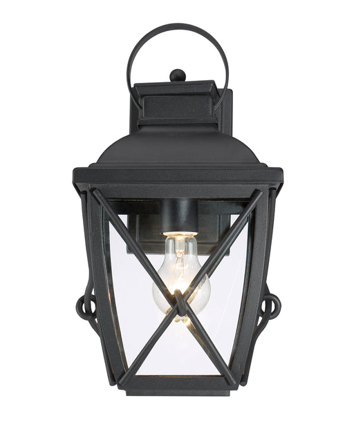 Designers Fountain - 34831-BK - One Light Wall Lantern - Belmont - Black