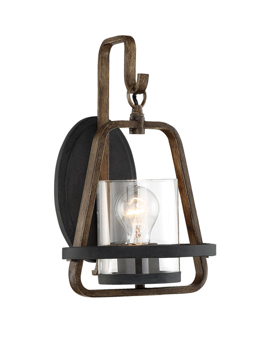 Designers Fountain - 93501-FB - One Light Wall Sconce - Ryder - Forged Black