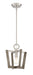 Designers Fountain - 93730-SP - One Light Mini Pendant - Westend - Satin Platinum