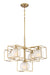 Designers Fountain - 94585-BG - Five Light Chandelier - Cowen - Brushed Gold