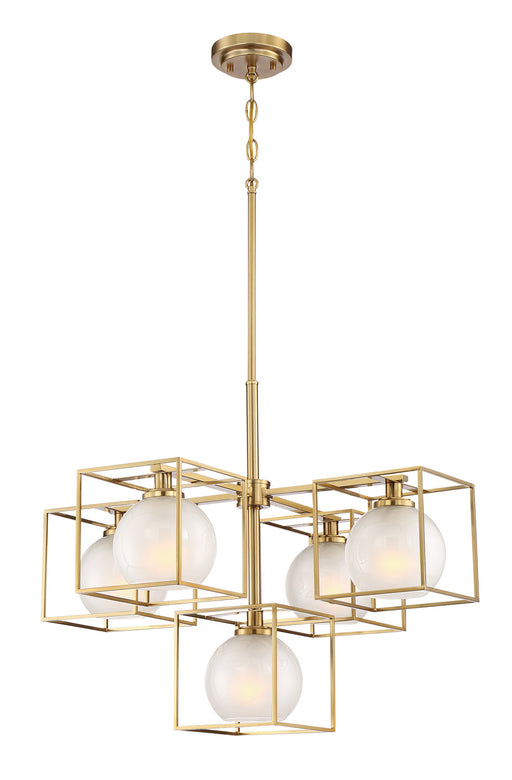 Designers Fountain - 94585-BG - Five Light Chandelier - Cowen - Brushed Gold
