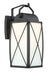 Designers Fountain - 94692-BK - One Light Wall Lantern - Fairlington - Black