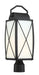 Designers Fountain - 94696-BK - One Light Post Lantern - Fairlington - Black