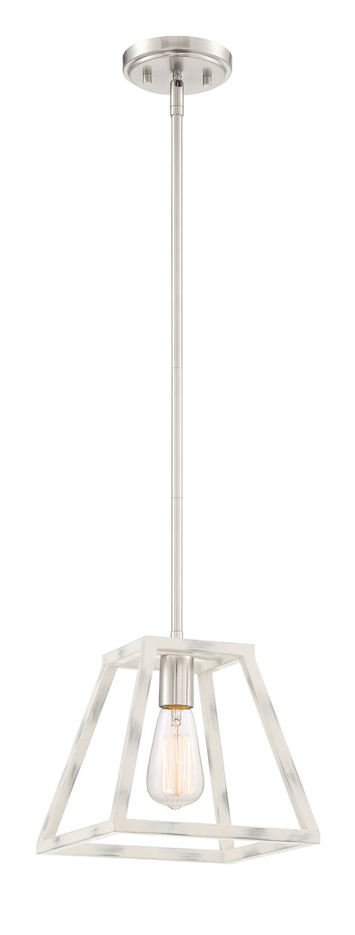 Designers Fountain - 94930-CWW - One Light Mini Pendant - Rhode - Coastal Weathered White