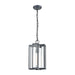 Elk Lighting - 45167/1 - One Light Outdoor Hanging Lantern - Bianca - Aged Zinc