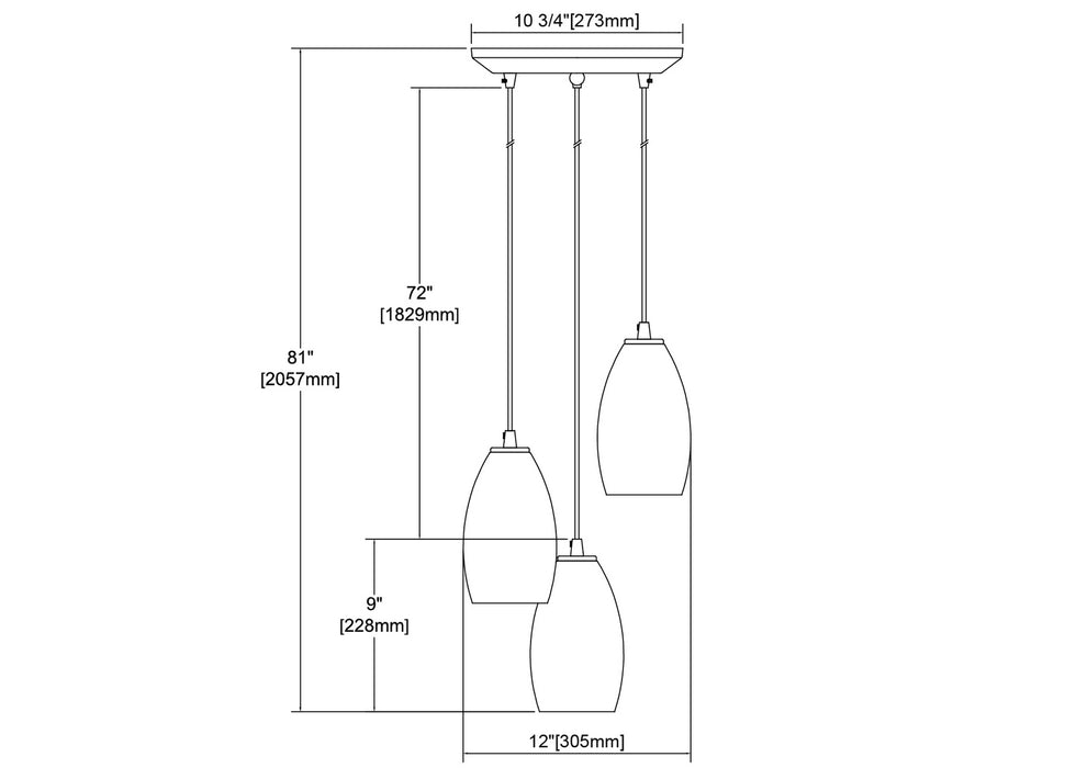 Turbulence Pendant-Mini Pendants-ELK Home-Lighting Design Store