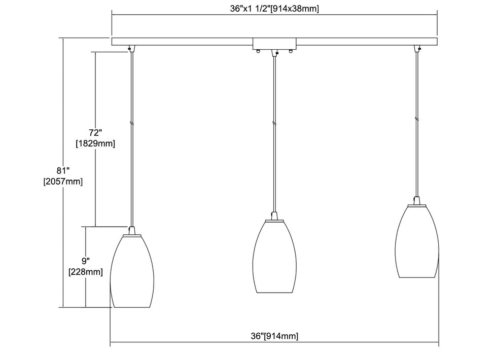 Turbulence Pendant-Linear/Island-ELK Home-Lighting Design Store