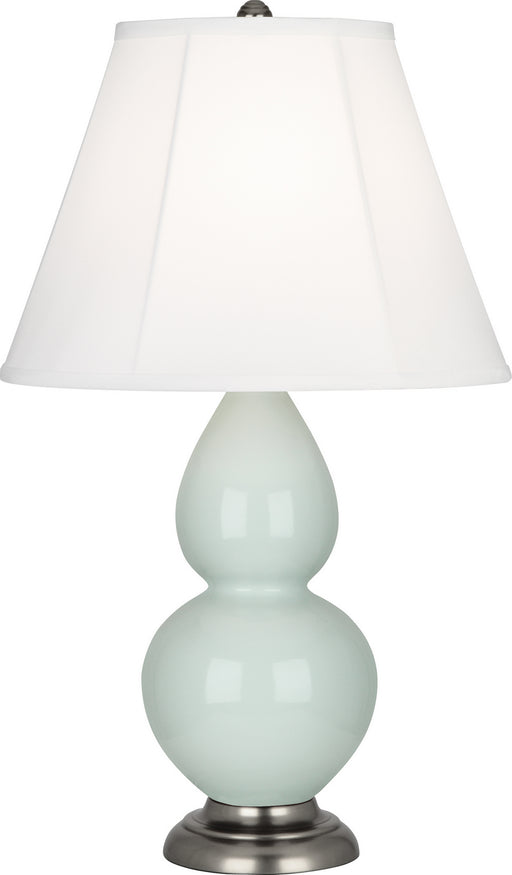 Robert Abbey - 1788 - One Light Accent Lamp - Small Double Gourd - Celadon Glazed Ceramic