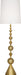 Robert Abbey - 787 - One Light Floor Lamp - Jonathan Adler Harlequin - Antique Brass