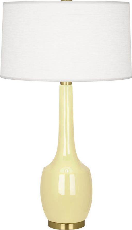 Robert Abbey - BT701 - One Light Table Lamp - Delilah - Butter Glazed Ceramic