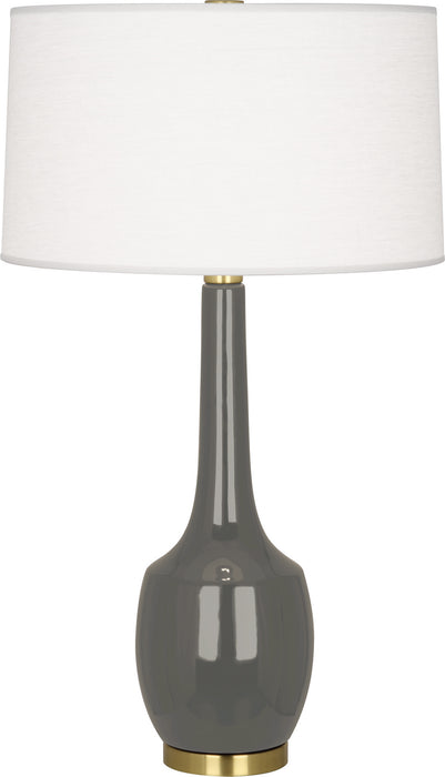 Robert Abbey - CR701 - One Light Table Lamp - Delilah - Ash Glazed Ceramic