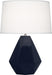 Robert Abbey - MB930 - One Light Table Lamp - Delta - Midnight Blue Glazed Ceramic