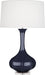 Robert Abbey - MB996 - One Light Table Lamp - Pike - Midnight Blue Glazed Ceramic Lucite Base