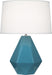 Robert Abbey - OB930 - One Light Table Lamp - Delta - Steel Blue Glazed Ceramic