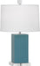 Robert Abbey - OB990 - One Light Accent Lamp - Harvey - Steel Blue Glazed Ceramic