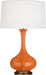 Robert Abbey - PM994 - One Light Table Lamp - Pike - Pumpkin Glazed Ceramic w/ Aged Brass