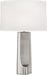 Robert Abbey - S174 - One Light Table Lamp - Margeaux - Polished Nickel w/ Matte Nickel