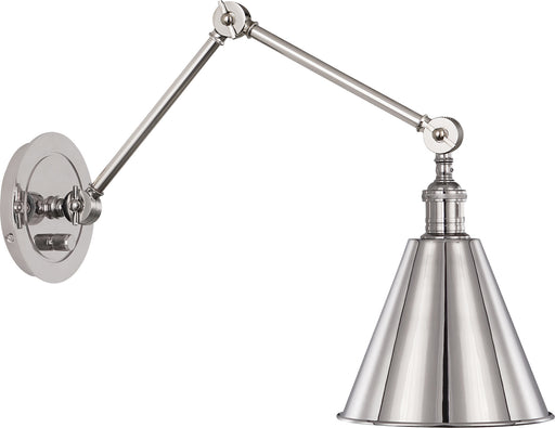 Robert Abbey - S2418 - One Light Wall Sconce - Alloy - Polished Nickel