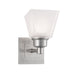 Norwell Lighting - 9635-BN-SQ - One Light Wall Sconce - Matthew 1 Light Scone - Brush Nickel