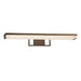 Justice Designs - PNA-9075-WAVE-DBRZ - LED Bath Bar - Porcelina™ - Dark Bronze