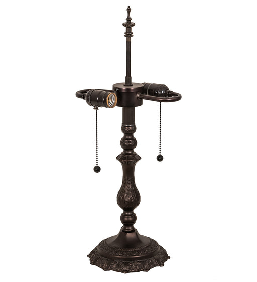 Meyda Tiffany - 19041 - Two Light Table Base - Classic - Mahogany Bronze