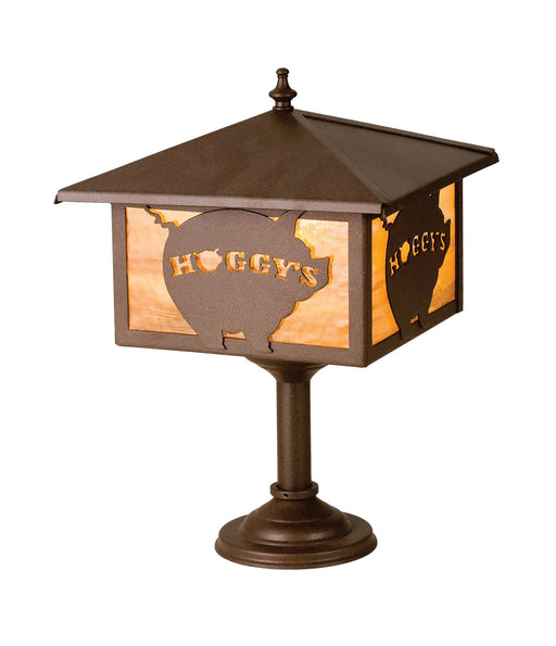 Meyda Tiffany - 19410 - One Light Bar Mount Lantern - Personalized - Cafe Noir