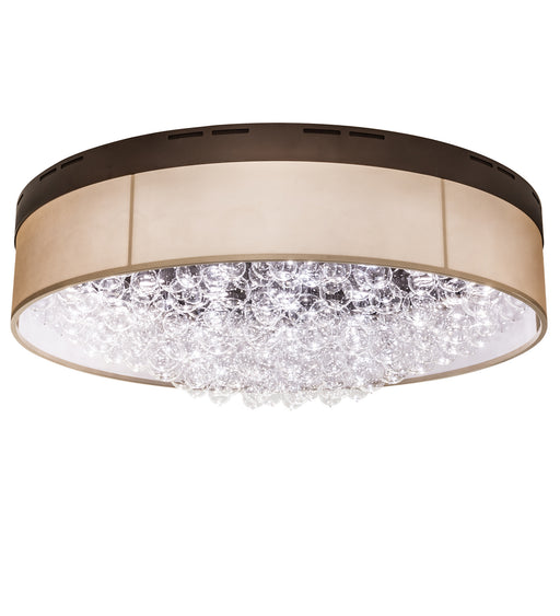 Meyda Tiffany - 211422 - LED Flushmount - Cilindro - Mahogany Bronze