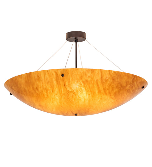 Meyda Tiffany - 214541 - Six Light Pendant - Cypola - Mahogany Bronze