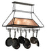 Meyda Tiffany - 215593 - Two Light Pot Rack - Mission - Wrought Iron