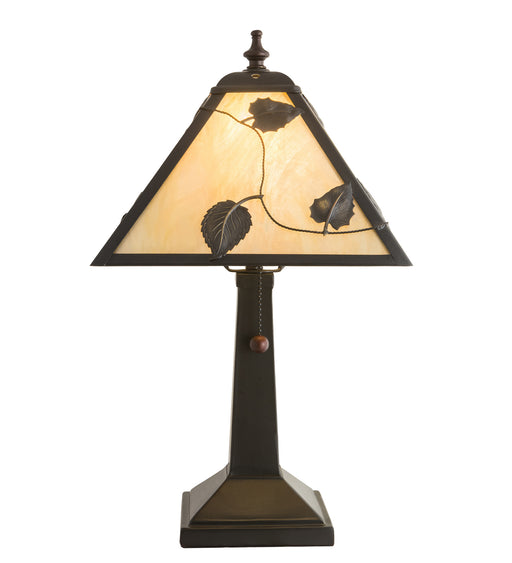 Meyda Tiffany - 217778 - One Light Table Lamp - Vine Leaf - Craftsman Brown