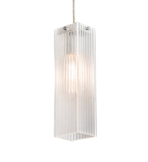 Meyda Tiffany - 218018 - One Light Mini Pendant - Metro - Nickel