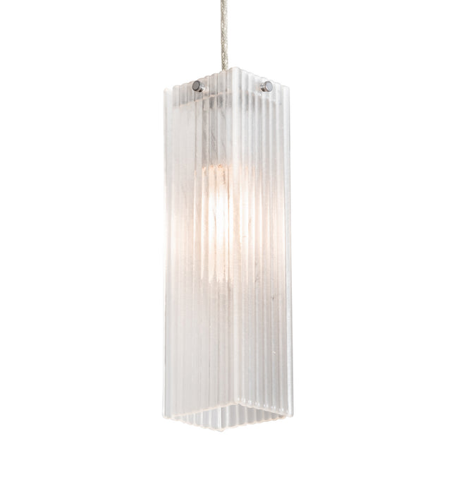 Meyda Tiffany - 218018 - One Light Mini Pendant - Metro - Nickel