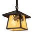Meyda Tiffany - 79477 - One Light Pendant - Stillwater - Craftsman Brown
