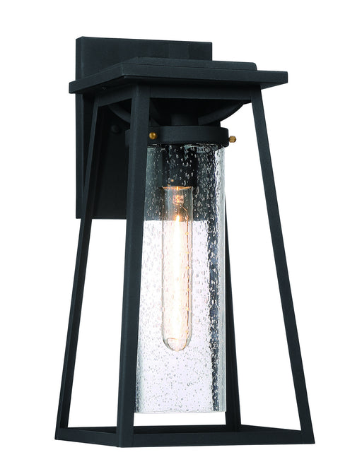 Minka-Lavery - 72713-66G - One Light Outdoor Lantern - Lanister Court - Coal W/Gold