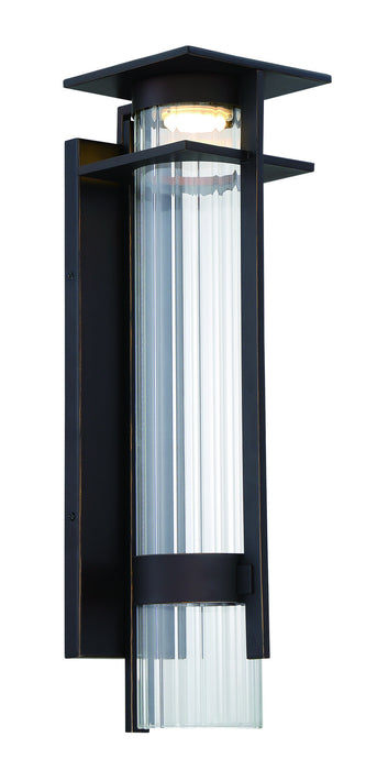 Minka-Lavery - 72742-143C-L - LED Outdoor Wall Mount - Kittner - Oil Rubbed Bronze W/ Gold High