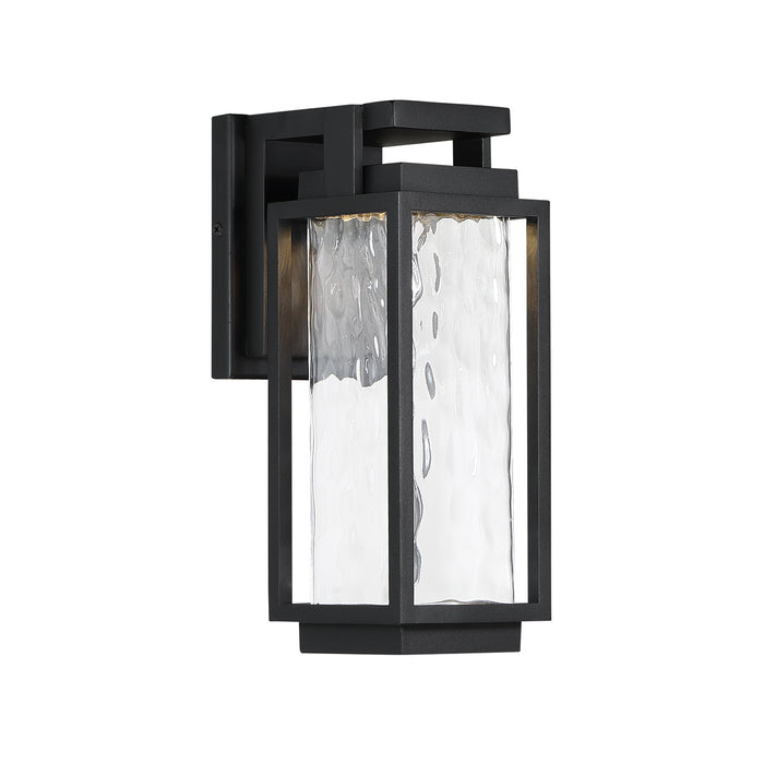 Modern Forms - WS-W41912-BK - LED Outdoor Wall Light - Two If By Sea - Black