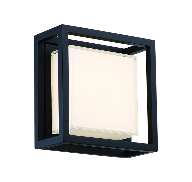 Modern Forms - WS-W73608-BK - LED Outdoor Wall Light - Framed - Black