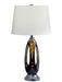 Dale Tiffany - AT17086 - One Light Table Lamp - Polished Chrome
