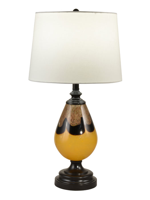 Dale Tiffany - AT18322 - One Light Table Lamp - Ebony Black