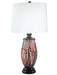 Dale Tiffany - AT18324 - One Light Table Lamp - Ebony Black