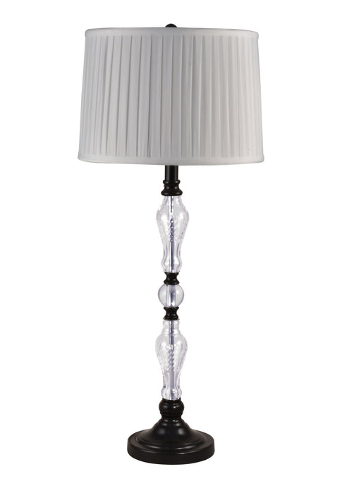 Dale Tiffany - GB18318 - One Light Table Lamp - Ebony Black
