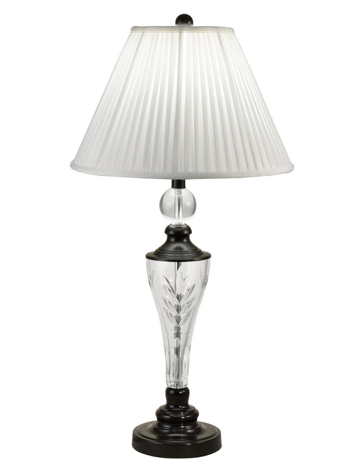 Dale Tiffany - GT18317 - One Light Table Lamp - Ebony Black