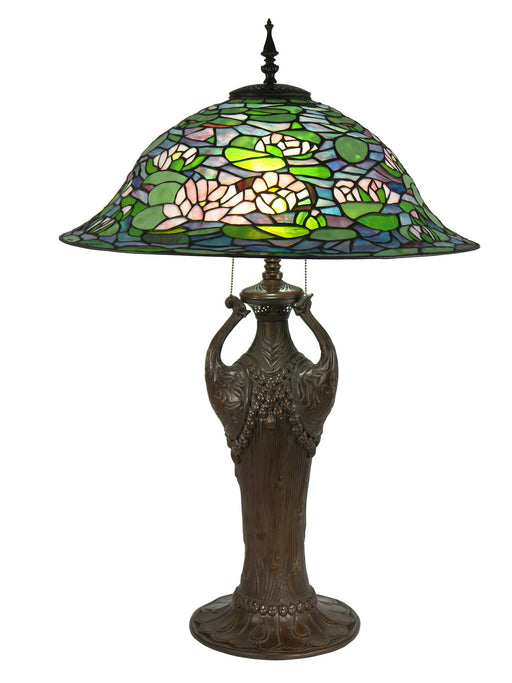 Dale Tiffany - TT17115 - Two Light Table Lamp - Antique Bronze