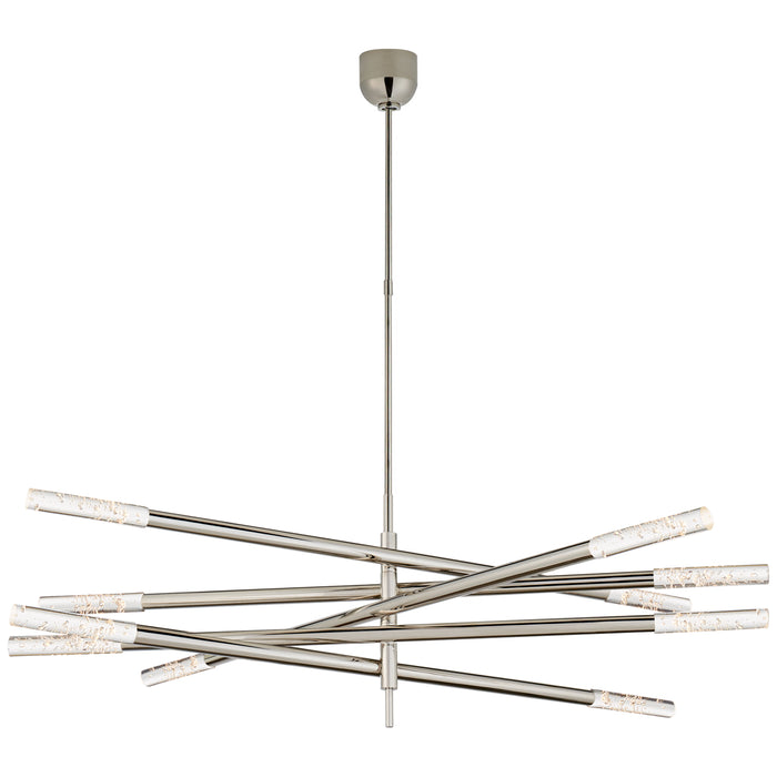 Visual Comfort - KW 5587PN-SG - LED Chandelier - Rousseau - Polished Nickel