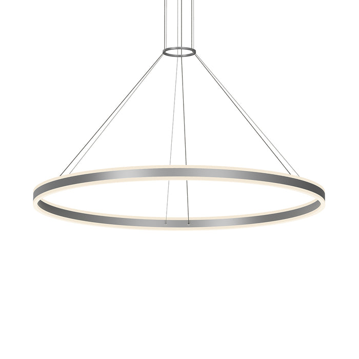 Sonneman - 2309.16 - LED Pendant - Double Corona™ - Bright Satin Aluminum