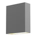 Sonneman - 7105.74-WL - LED Wall Sconce - Flat Box™ - Textured Gray